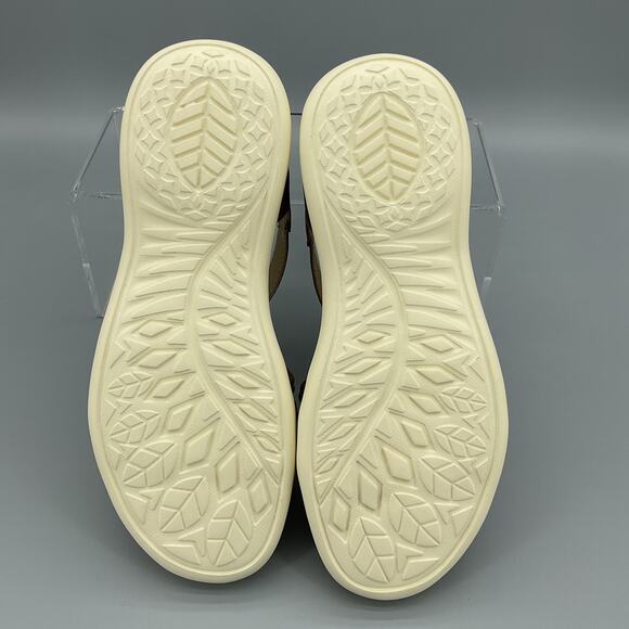 NEW JBU Women’s Prague T-Strap Sandals Brown/bronze Size 6.5M - Picture 8 of 10